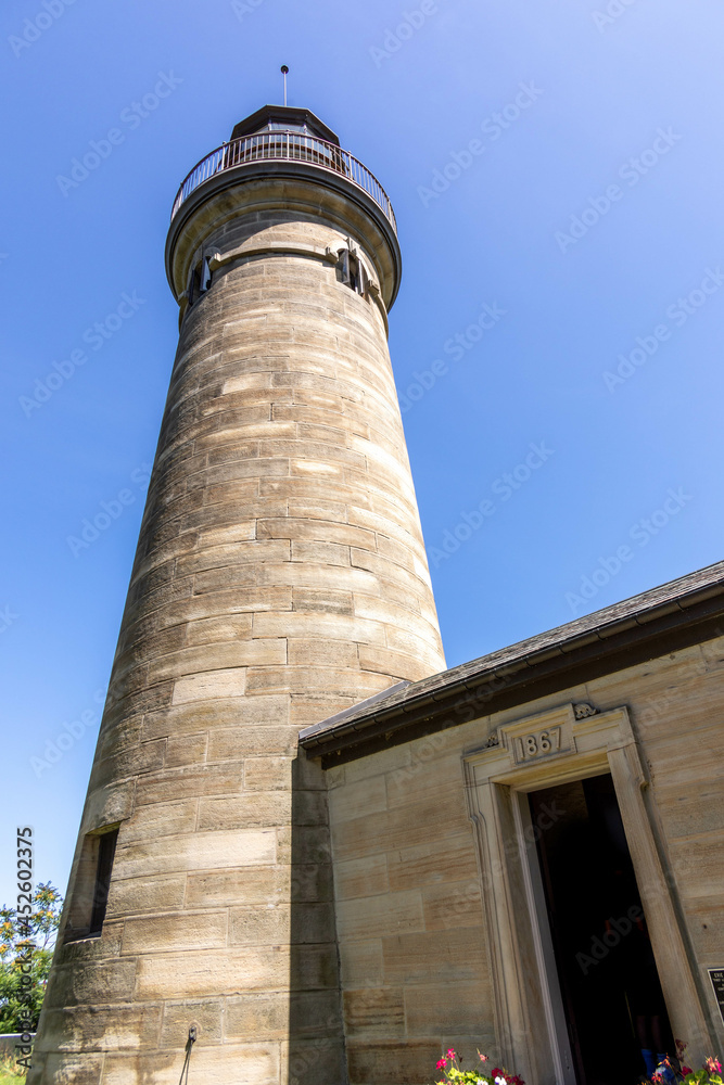 Entrance to Erie Land Lighthouse