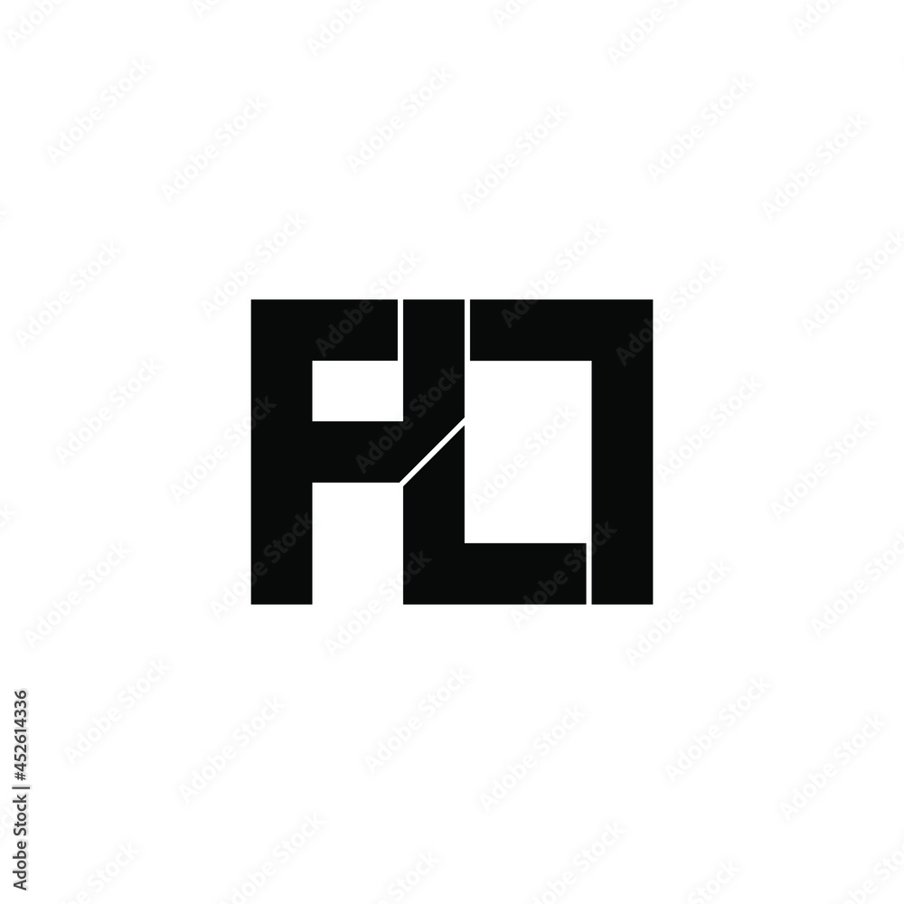 fll letter monogram initial logo design fll letter monogram initial logo design