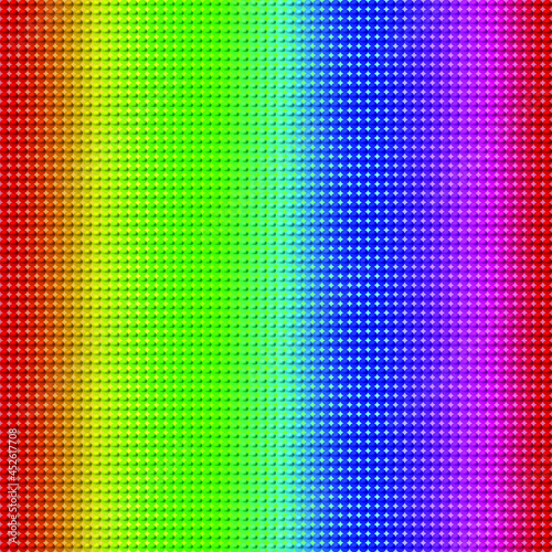 Colorful luxury background with 3D beads. Vector illustration.