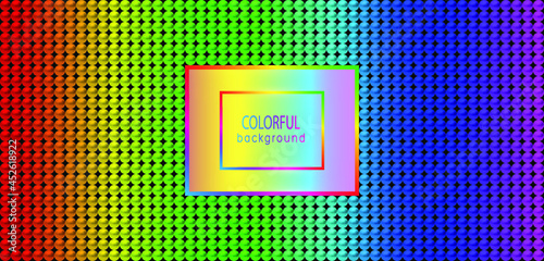 Colorful luxury background with 3D beads. Vector illustration.