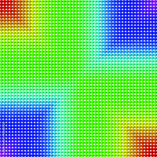 Colorful luxury background with 3D beads. Vector illustration.
