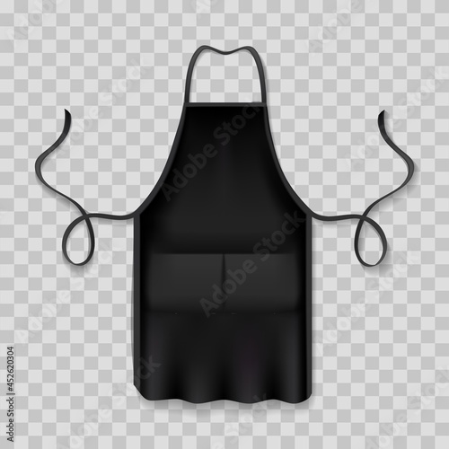 Chef black apron