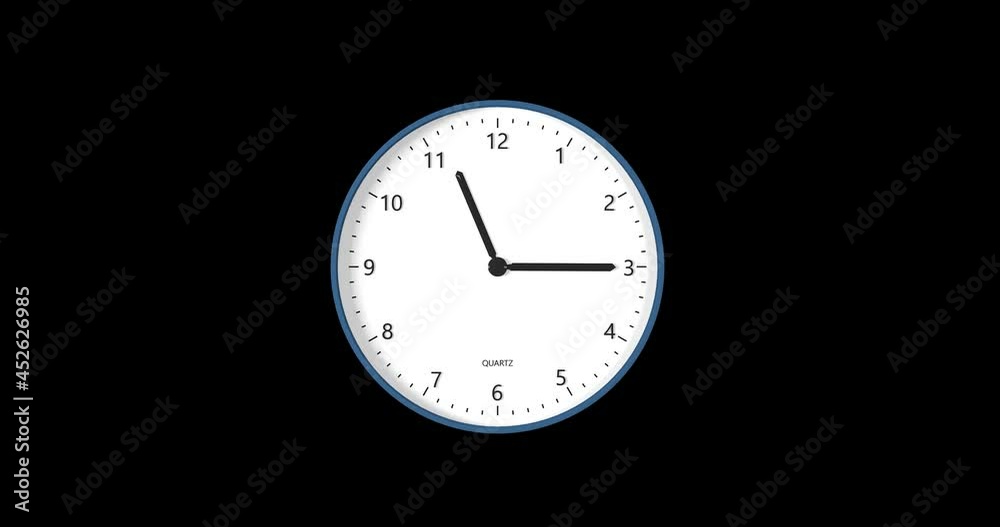 Animation of a mechanical watch. A clock on a black background. High quality 4k footage Animation of a mechanical watch. A clock on a black background. High quality 4k footage