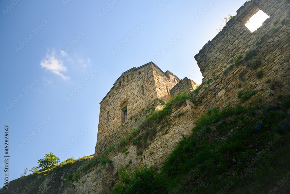 An ancient Shoaninsky Christian Church built in the 9th-10th century in the mountains of the Caucasus An ancient Shoaninsky Christian Church built in the 9th-10th century in the mountains of the Caucasus