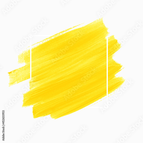 Logo brush watercolor paint artwork isolated over white background vector. Perfect design for headline and sale banner. 