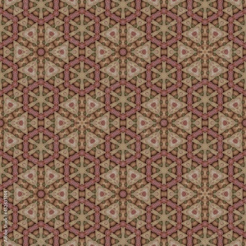 Traditional ethnic texture. Modern pattern for background design. Geometric stripe ornament cover photo. Wooden pattern design for Moroccan textile print. Turkish fashion for floor tiles and carpet