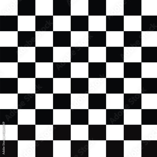 white chess board