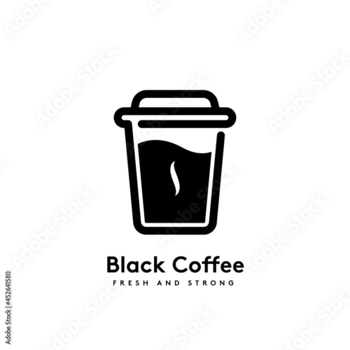 dark coffee logo