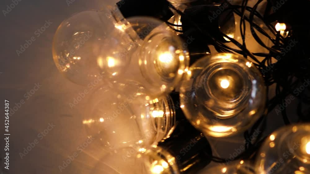 group of light bulbs with shining led lights entangled on each other, concept of brainstorming good ideas and teamwork group of light bulbs with shining led lights entangled on each other, concept of brainstorming good ideas and teamwork