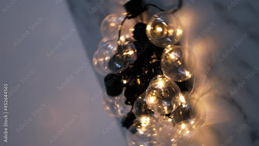 group of light bulbs with shining led lights entangled on each other, concept of brainstorming good ideas and teamwork group of light bulbs with shining led lights entangled on each other, concept of brainstorming good ideas and teamwork