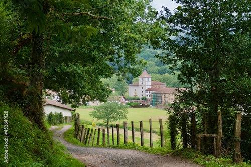 Pueblo de Urdax en Navarra