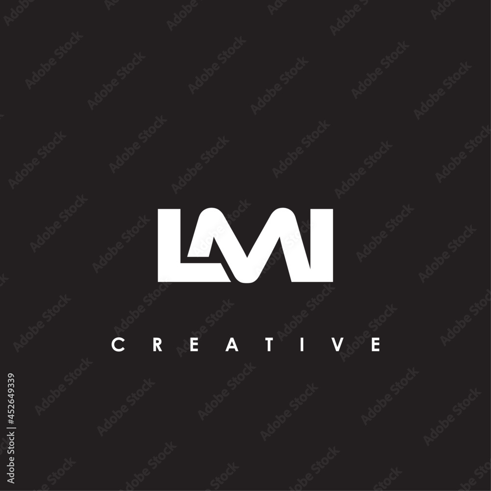 LMI Letter Initial Logo Design Template Vector Illustration