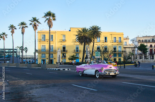 Classic cars in Havana, Cuba © raquelm.