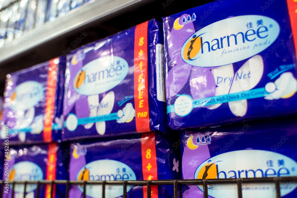 Philippines Aug 2021 Charmee, a philippine brand of sanitary napkins