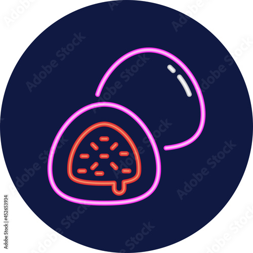 mochi neon icon