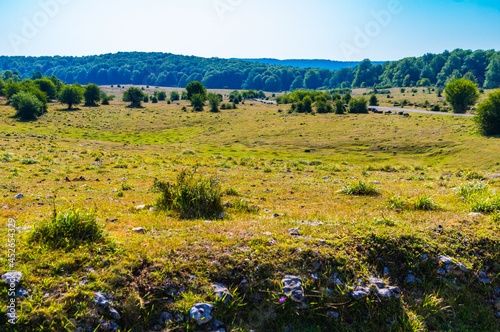 Parque Natural de Urbasa y Andia en Navarra, (País Vasco, España).
