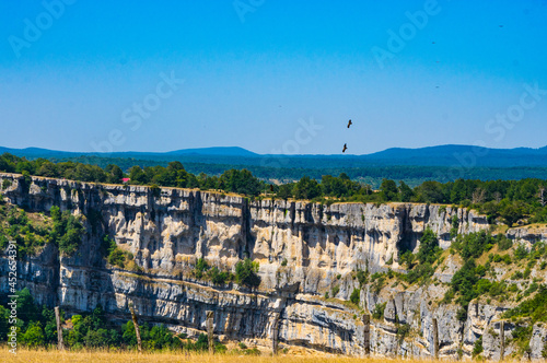 Parque Natural de Urbasa y Andia en Navarra, (País Vasco, España).