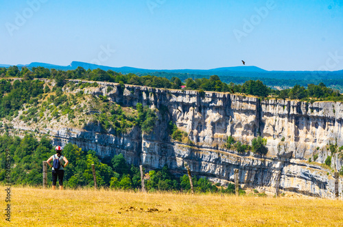 Parque Natural de Urbasa y Andia en Navarra, (País Vasco, España).