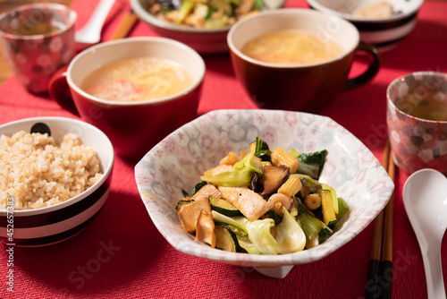 日本の食卓,八宝菜,中華炒め