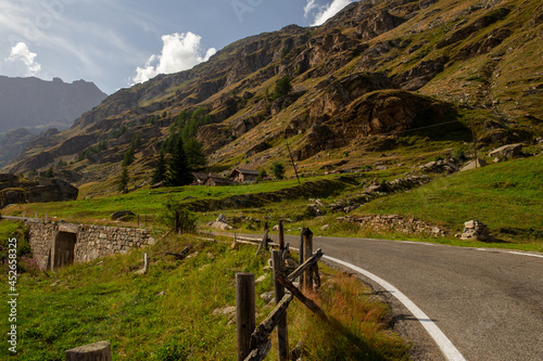 Road to Colle of Nivolet, Gran Paradiso National Park