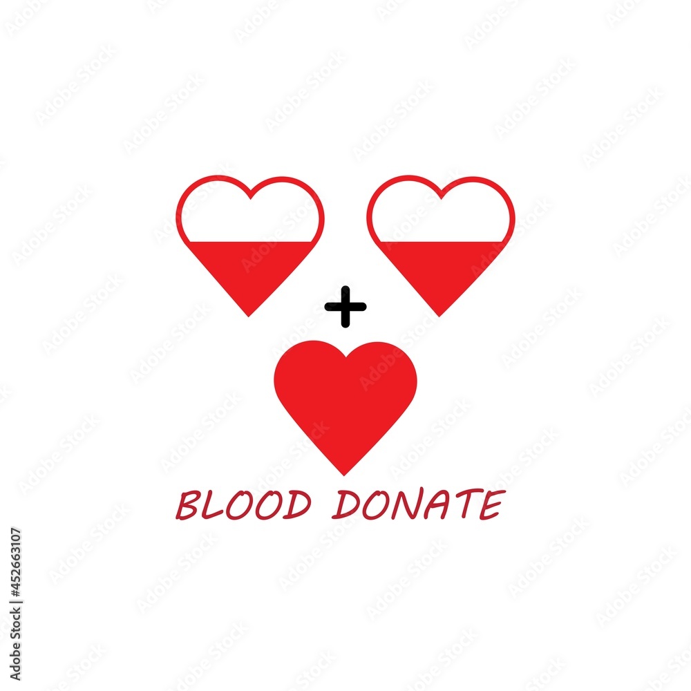 Blood logo vector