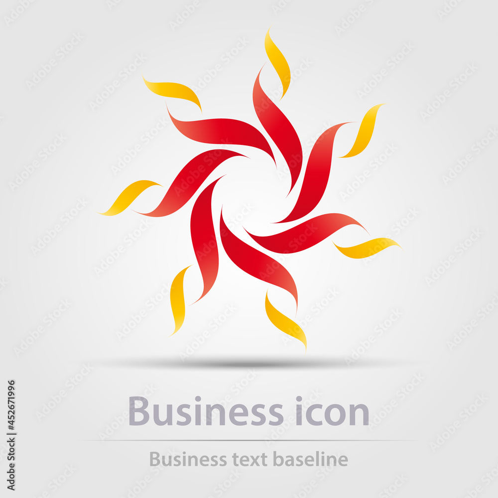 Obraz premium Originally designed vector color business icon