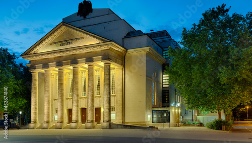 Photos Landestheater  Detmold beleuchtet