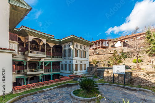 The Cakiraga Mansion view. The Mansion of Cakiraga is the most important sight in the small pittoresque Village of Birgi.