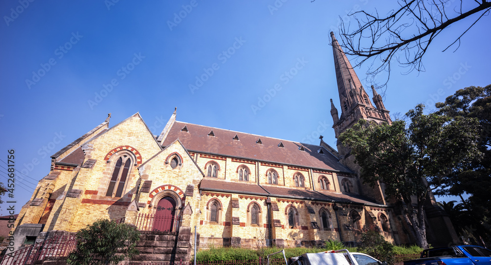 Cathedral Church religious place of worship in Suburban Sydney NSW Australia Saint Mary 