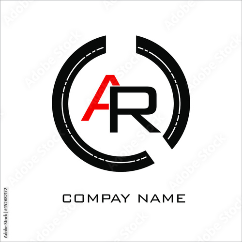 logo design. latter AR