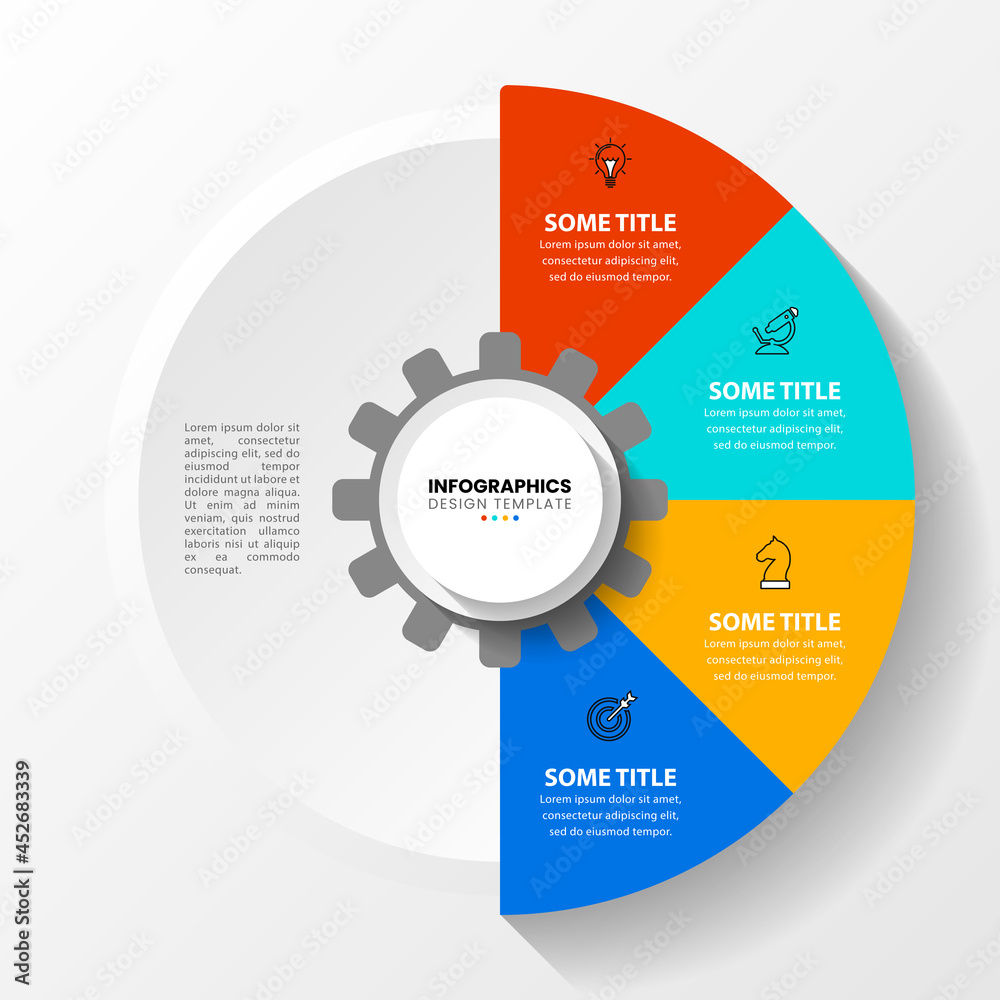 Infographic design template. Creative concept with 4 steps Infographic design template. Creative concept with 4 steps
