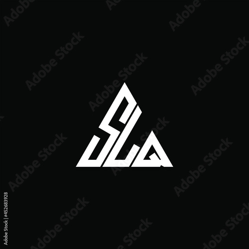 SLQ letter logo creative design. SLQ unique design
 photo