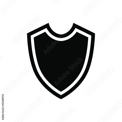 Free Download Shild icon vector. Defence illustration sign. Armor symbol. protection logo. security mark. - GFXLoad