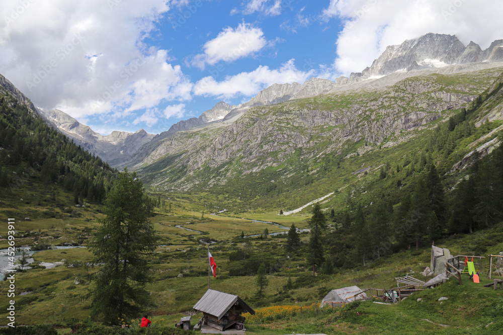 PANORAMA DELLA VAL DI FUMO IN TRENTINO Stock Photo Adobe Stock
