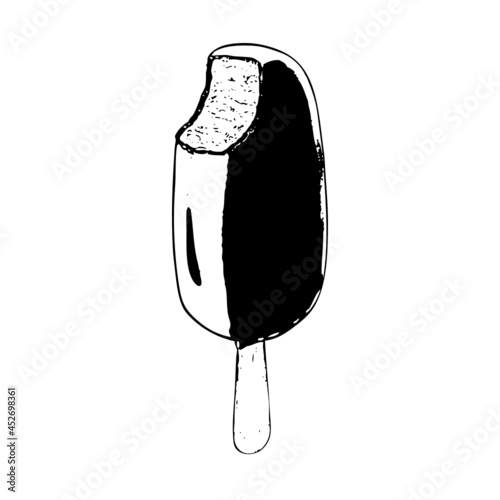 ice cream sketch illustration