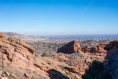 アメリカ合衆国コロラド州デンバーの観光名所を観光している風景 Scenery of sightseeing in Denver, Colorado, USA.