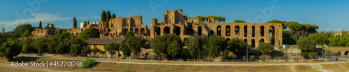 Photos View of the ruins of the palace of Domitian on the Palatine Hill (Palatino), see