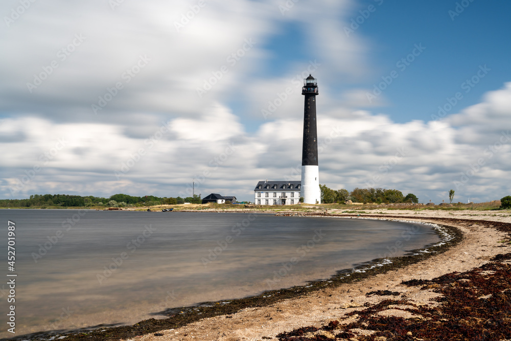 the Sorve lighthouse on Saaremaa Island of Estonia