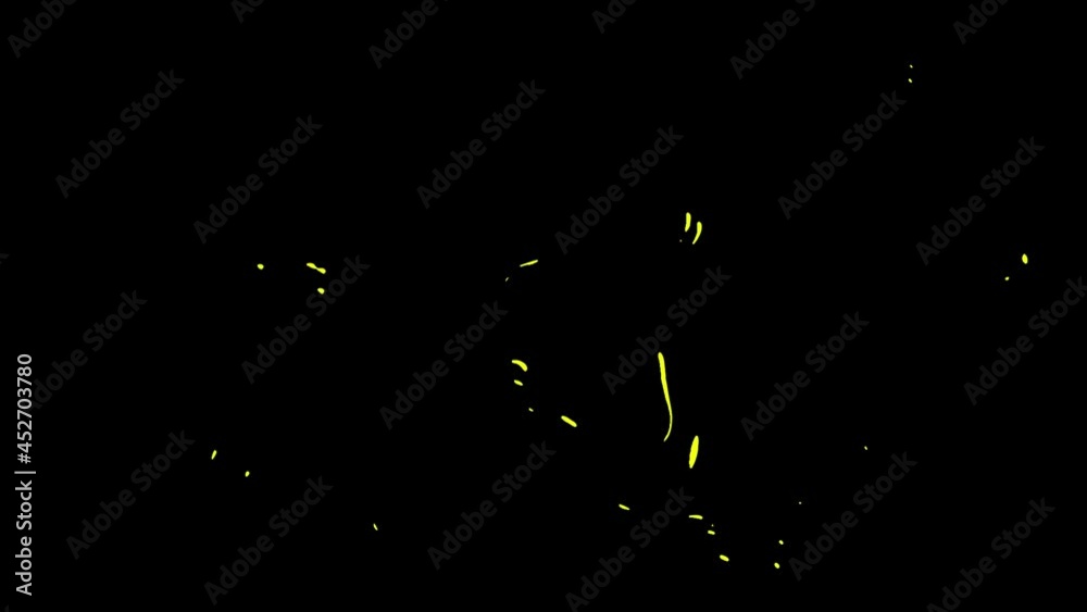 Animated Splash Liquid Motion Elements. Flash FX Elements And