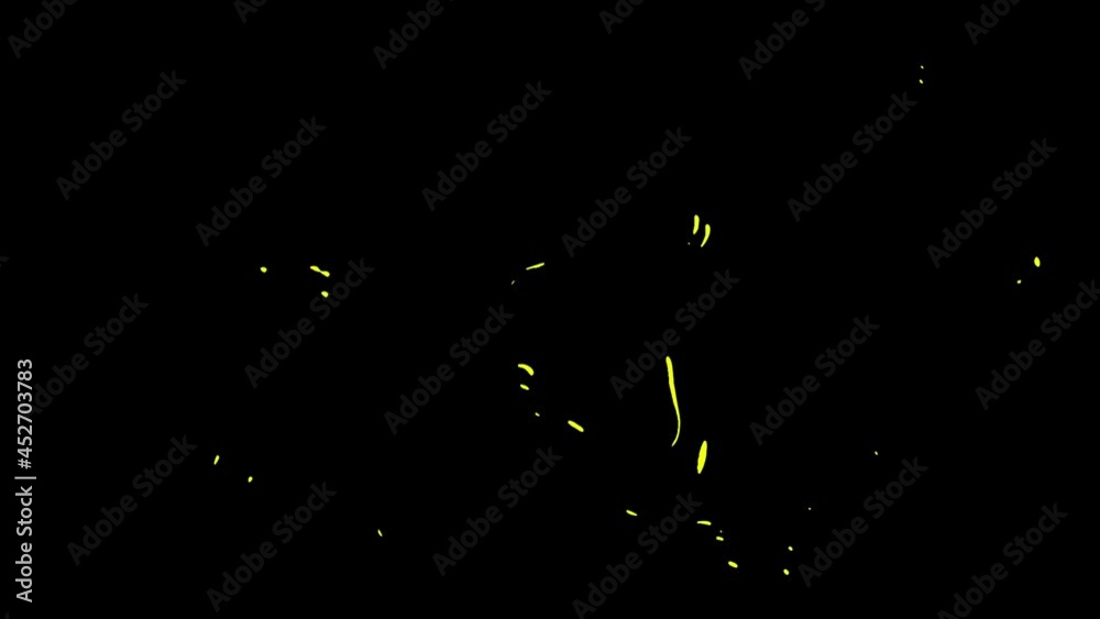 Animated Splash Liquid Motion Elements. Flash FX Elements And