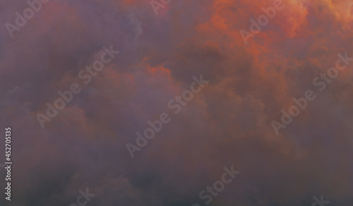 Cloudscape at dawn - 12k resolution
