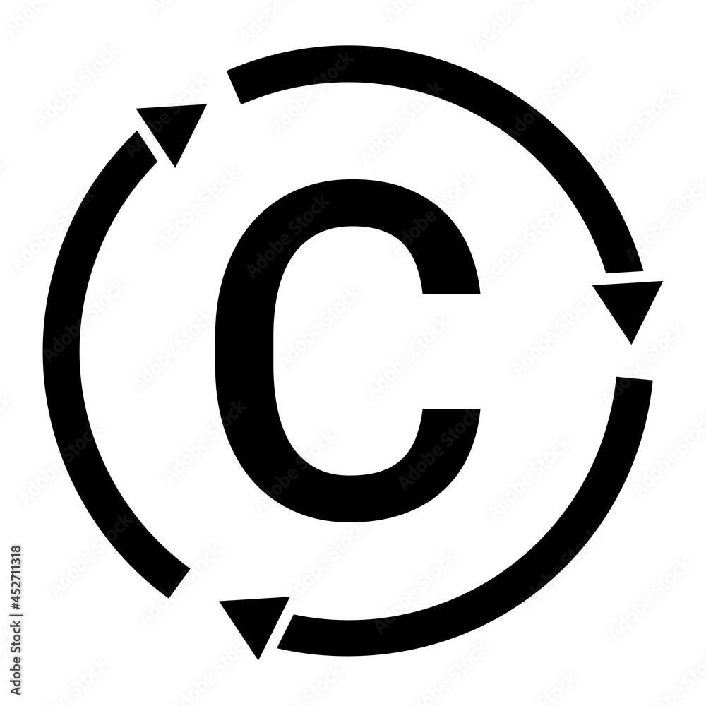 Vector Carbon Cycle Glyph Icon Design Vector Carbon Cycle Glyph Icon Design