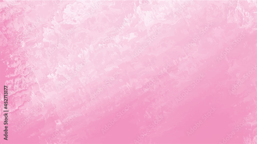 Fototapeta premium Pink watercolor background for your design, watercolor background concept, vector.
