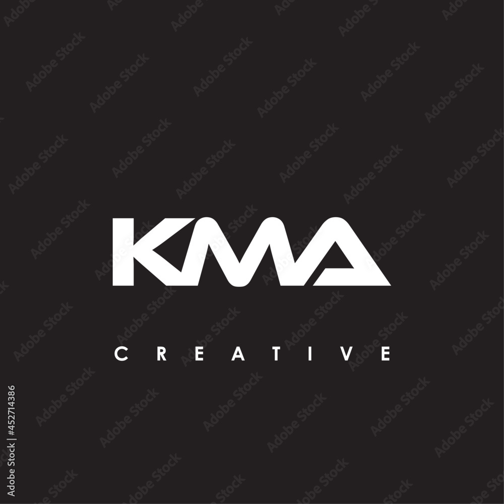 KMA Letter Initial Logo Design Template Vector Illustration KMA Letter Initial Logo Design Template Vector Illustration