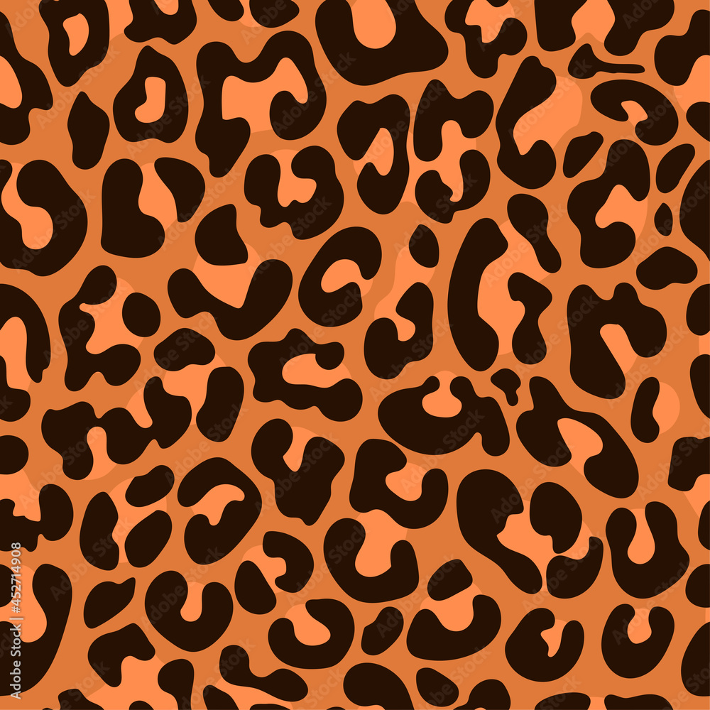Leopard stripes pattern design - Autumn leaves color, funny drawing seamless leopard pattern. Lettering poster or t-shirt textile graphic design. wallpaper, wrapping paper. Happy Fall! Leopard stripes pattern design - Autumn leaves color, funny drawing seamless leopard pattern. Lettering poster or t-shirt textile graphic design. wallpaper, wrapping paper. Happy Fall!