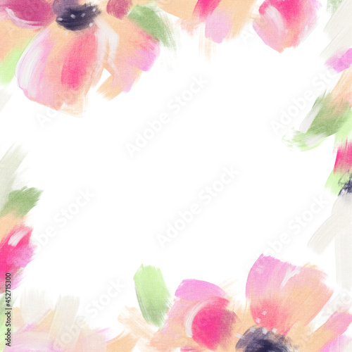 Floral background with space for text.
