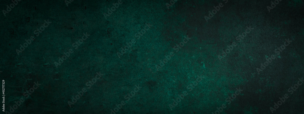 Green and black background texture, marbled stone or concrete texture background banner panorama with elegant dark color and design Green and black background texture, marbled stone or concrete texture background banner panorama with elegant dark color and design