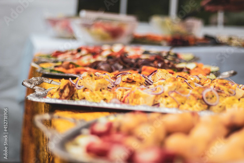 buffet at event