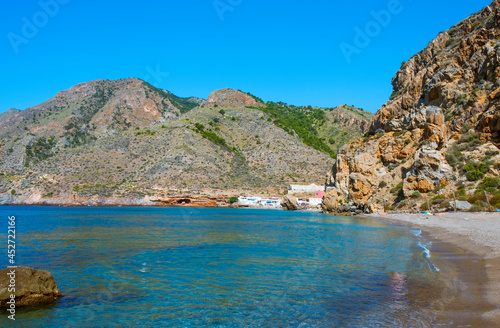 El Portus beach in Cartagena, Spain photo