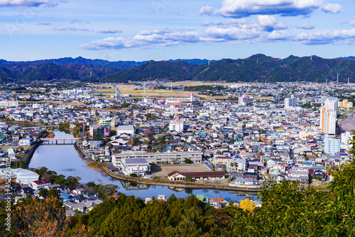 鴨川市　千葉県　パノラマ ビュー © show999